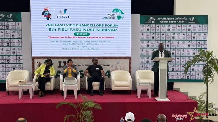 وزير الشباب والرياضة يعقد اجتماعا مع مجلس إدارة الاتحاد الافريقى للرياضة الجامعية