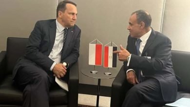 وزير الخارجية والهجرة يجتمع مع نظيره البولندي في نيويورك