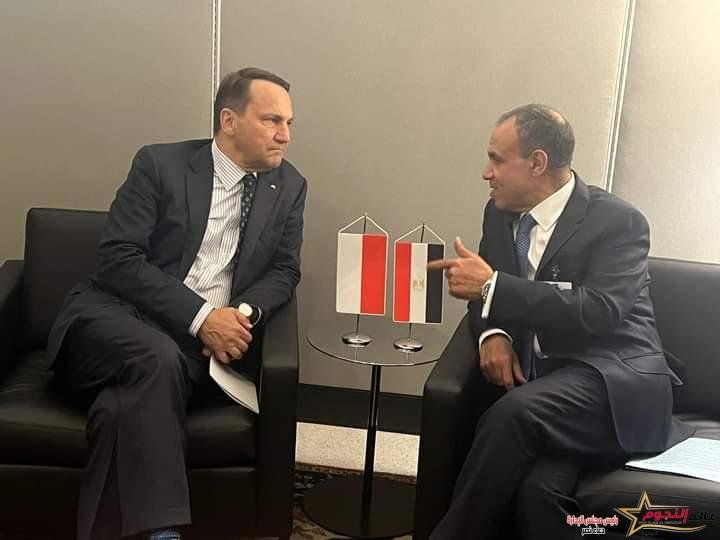 وزير الخارجية والهجرة يجتمع مع نظيره البولندي في نيويورك 1 وزير الخارجية والهجرة يجتمع مع نظيره البولندي في نيويورك