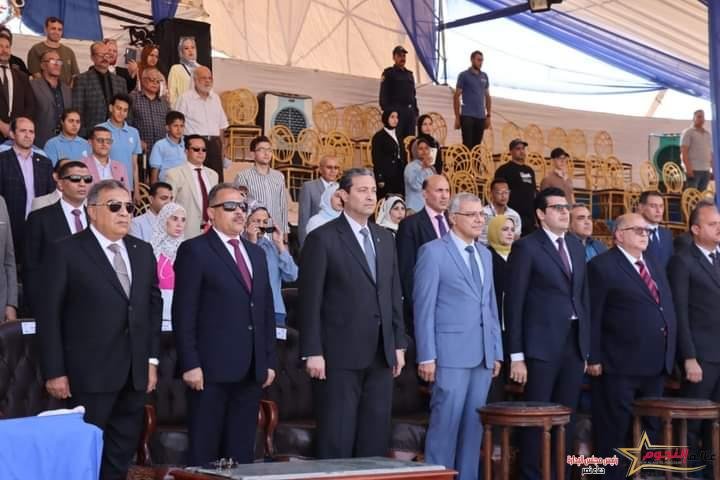محافظ دمياط يصل إلى محافظة الشرقية ويشارك بإفتتاح مهرجان الخيول العربية الأصيلة في دورته الــ 28 بقرية الفروسية