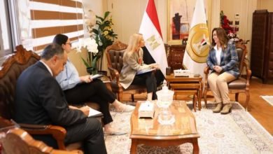 وزيرة التنمية المحلية تبحث مع مديرة مكتب اليونسكو الإقليمي بالقاهرة مجالات التعاون المشترك