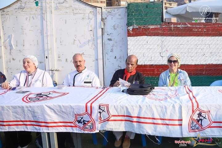 الفائزين في المهرجان السنوي الترفيهي لـ سفينة الطهاة بنادي الزمالك