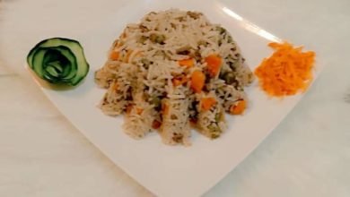 طريقة تحضير الأرز البسمتي بالمكسرات من مطبخ عالم النجوم