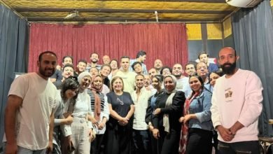 منال الصيفي من داخل ورشة أوكازيون الفن 