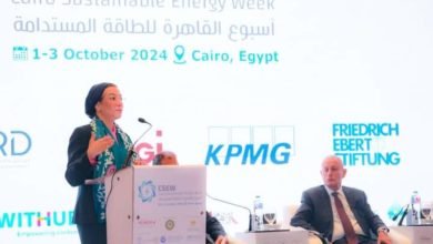 وزيرة البيئة تشارك في افتتاح النسخة الثانية لأسبوع القاهرة للطاقة المستدامة 