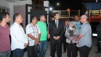 محافظ دمياط يتابع ميدانيًا تطورات الموقف التنفيذى لمشروع محطة رفع صرف صحي شطا ١