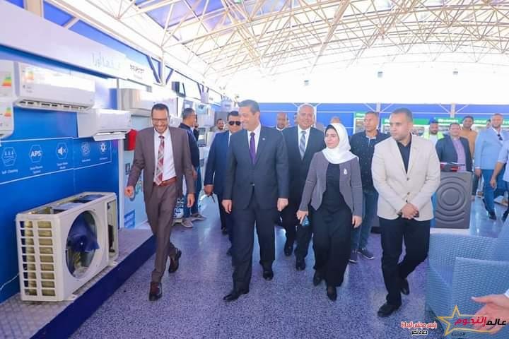 محافظ دمياط يفتتح معرض نقابة المهندسين للسلع المعمرة بدمياط الجديدة