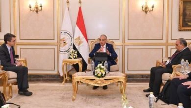 الدكتور سويلم يلتقى مدير مكتب البنك الدولي فى مصر وعدد من مسئولي البنك الدولى