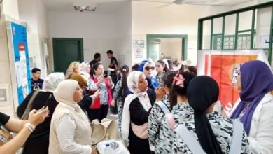 محافظة الجيزة: الكشف علي ٣٠٠ مواطن من أهالي الاسكان البديل بروضة أكتوبر خلال قافلة علاجية مجانية شاملة