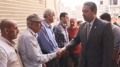 محافظ دمياط يُقدم واجب العزاء لأسرة الطالبة ميرنا الجنيدى