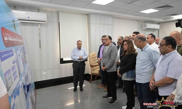 رئيس الوزراء يتفقد مشروع تطوير مستشفى العدوة المركزي