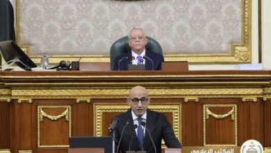 وزير التربية والتعليم والتعليم الفني يلقي بيانه على مجلس النواب 