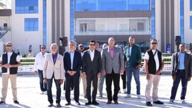 وزير الرياضة يشهد منافسات بطولة مصر الدولية للفروسية بالعاصمة الإدارية الجديدة **