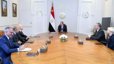 الرئيس السيسي يستقبل اليوم السيد "كلاوديو ديسكالزي"الرئيس التنفيذي لشركة "إيني" الإيطالية والوفد المرافق له