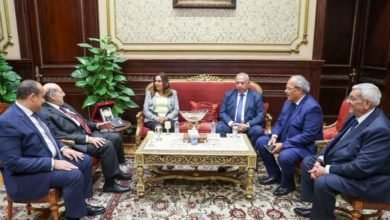 وزيرة التنمية المحلية تلتقي رئيس مجلس الشيوخ 