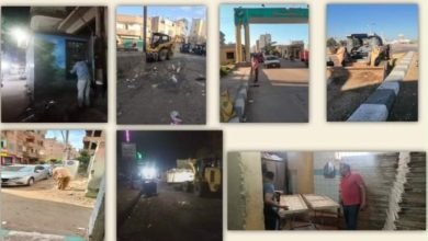 على مدار اليوم.. حملات مكثفة لتحسين مستوى النظافة العامة بمختلف مراكز ومدن وأحياء محافظة الشرقية 