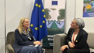 فؤاد تعقد لقاءا مع المدير التنفيذي لبرنامج الأمم المتحدة للبيئة UNEP لمناقشة آخر مستجدات المسار التفاوضي لاتفاق البلاستيك