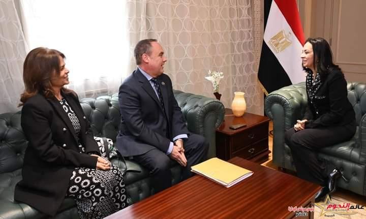 وزيرة التضامن الاجتماعي تلتقي الممثل المقيم الجديد لصندوق الأمم المتحدة للسكان 2 وزيرة التضامن الاجتماعي تلتقي الممثل المقيم الجديد لصندوق الأمم المتحدة للسكان