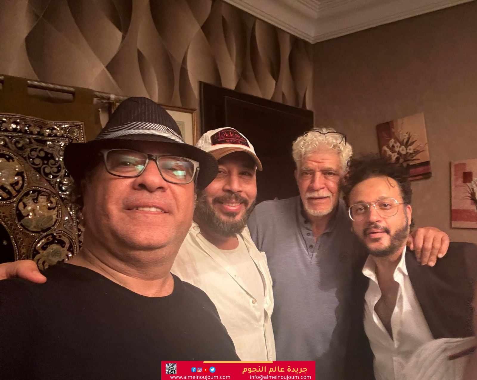 طارق النهري يودع فيلم «المدرسة» لـ حورية فرغلي بعد يوم تصوير.. (صور)