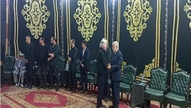 عزاء الفنان حسن يوسف بحضور عدد من الفنانين