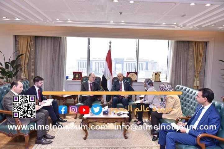 وزير العمل يستقبل سفير بلغاريا بالقاهرة لتفعيل سُبل التعاون المُشترك.. 2 وزير العمل يستقبل سفير بلغاريا بالقاهرة لتفعيل سُبل التعاون المُشترك..