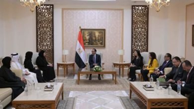 رئيس الوزراء يلتقي وزيرة التنمية الاجتماعية والأسرة القطرية
