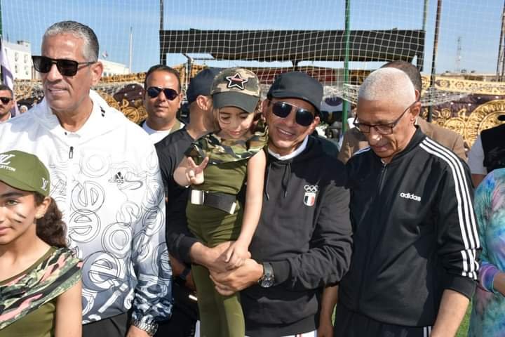 وزير الشباب ومحافظ شمال سيناء يفتتحان الملعب الخماسي 