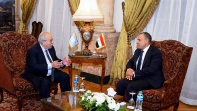 وزير الخارجية يستقبل المبعوث الشخصي لسكرتير عام الأمم المتحدة للسودان