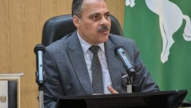 إستمرار تنفيذ أعمال تركيب بلاط الإنترلوك لإضفاء اللمسة الجمالية والحضارية لشوارع الحسيني