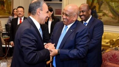 وزير الخارجية والهجرة يلتقي مع رئيس البرلمان الجيبوتي لتعزيز التعاون المشترك