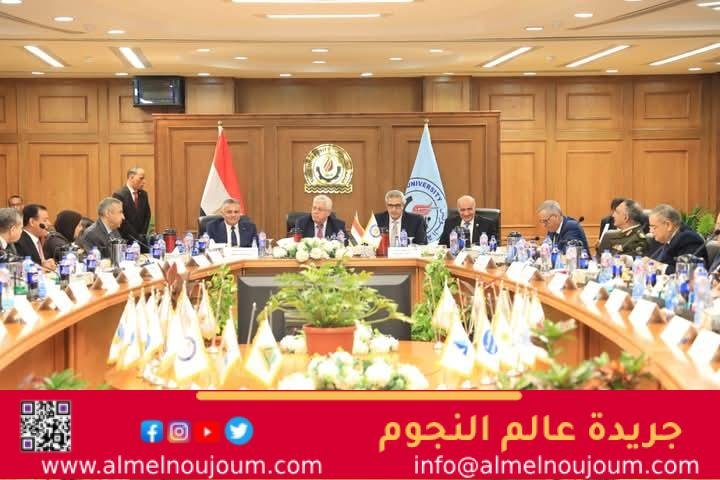 وزير التعليم العالي يترأس اجتماع المجلس الأعلى للجامعات بجامعة السويس 1 وزير التعليم العالي يترأس اجتماع المجلس الأعلى للجامعات بجامعة السويس