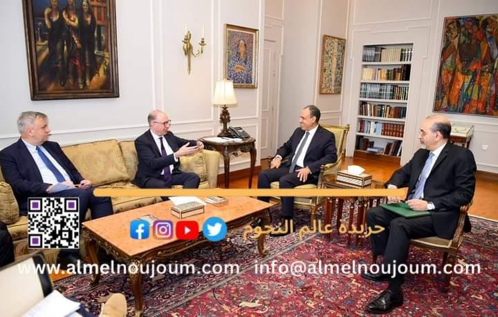 وزير الخارجية والهجرة يستقبل وزير الدولة الألماني للتعاون الاقتصادي والتنمية 2 وزير الخارجية والهجرة يستقبل وزير الدولة الألماني للتعاون الاقتصادي والتنمية
