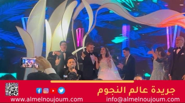 حفل زفاف نجلة الإعلامي تامر أمين على نجل الإعلامي عمرو الليثي