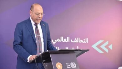 جبران: انضمام وزارة العمل إلى التحالف العالمي للعدالة الاجتماعية" يتطابق مع أهداف "المبادرات الرئاسية"