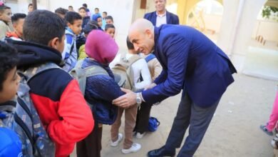 وزير التربية والتعليم ومحافظ المنيا يجريان جولة تفقدية لعدد من المدارس بمحافظة المنيا