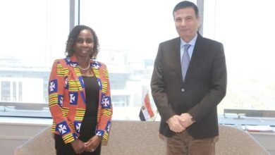 وزير الزراعة يبحث مع اللجنة الاقتصادية الافريقية بالامم المتحدة مبادرات دعم المرأة الريفية