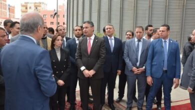 وزير التموين والتجارة الداخلية ومحافظ البحيرة يتفقدا صومعة دمنهور التابعة للشركة القابضة للصوامع والتخزين