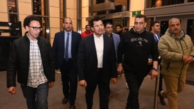 وزير الشباب والرياضة يتفقد استعدادات ماراثون زايد بمول مصر