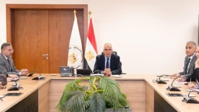 الدكتور سويلم يتابع موقف إيراد نهر النيل والموقف المائى خلال موسم الزراعات الشتوية