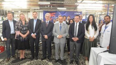محافظ أسيوط ووفد مستشاري التجارة في الدول الأعضاء بالاتحاد الأوروبي يزوروا مصنع ليوني