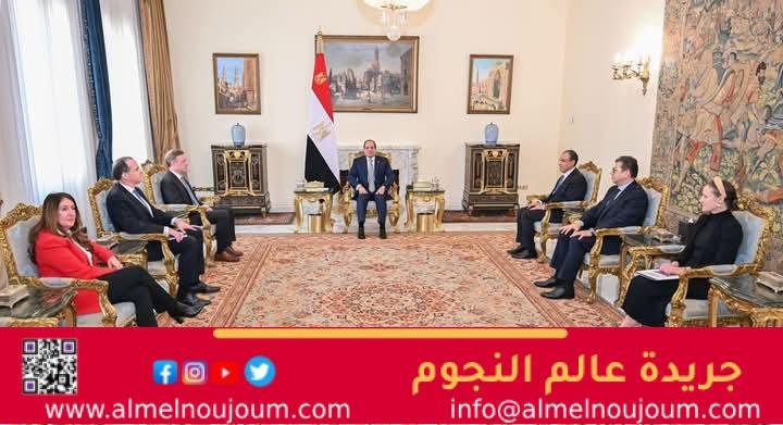 الرئيس السيسي يستقبل السيد "جيك سوليفان" مستشار الأمن القومي الأمريكي 