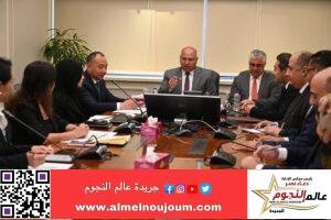الوزير يلتقي رئيس شركة شين فينج إيجيبت الصينية لبحث مستجدات خطة إنشاء مجمع صناعي متكامل