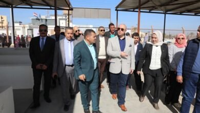محافظ بنى سويف يتابع انتظام سير العمل بمجمع الخدمات الحكومية ويتفقد سوق وموقف سدس ضمن مشروعات "حياة كريمة"