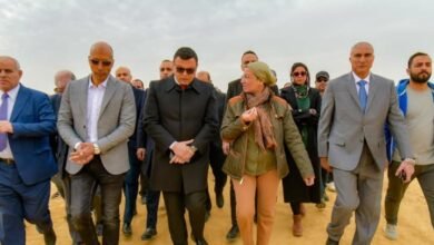 وزيرا الإسكان والبيئة يتفقدان موقع مشروع تدوير مخلفات البناء والهدم ونواتج الحفر بمدينة القاهرة الجديدة