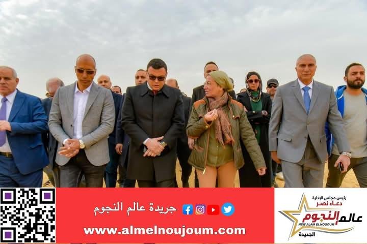 وزيرا الإسكان والبيئة يتفقدان موقع مشروع تدوير مخلفات البناء والهدم ونواتج الحفر بمدينة القاهرة الجديدة