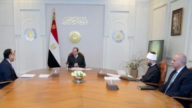 الرئيس السيسي يطلع على خطة العمل الخاصة بتحرك وزارة الأوقاف في عددٍ من المحاور