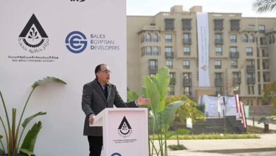 تصريحات تليفزيونية لرئيس الوزراء من مشروع "أرابيسك" بسور مجرى العيون