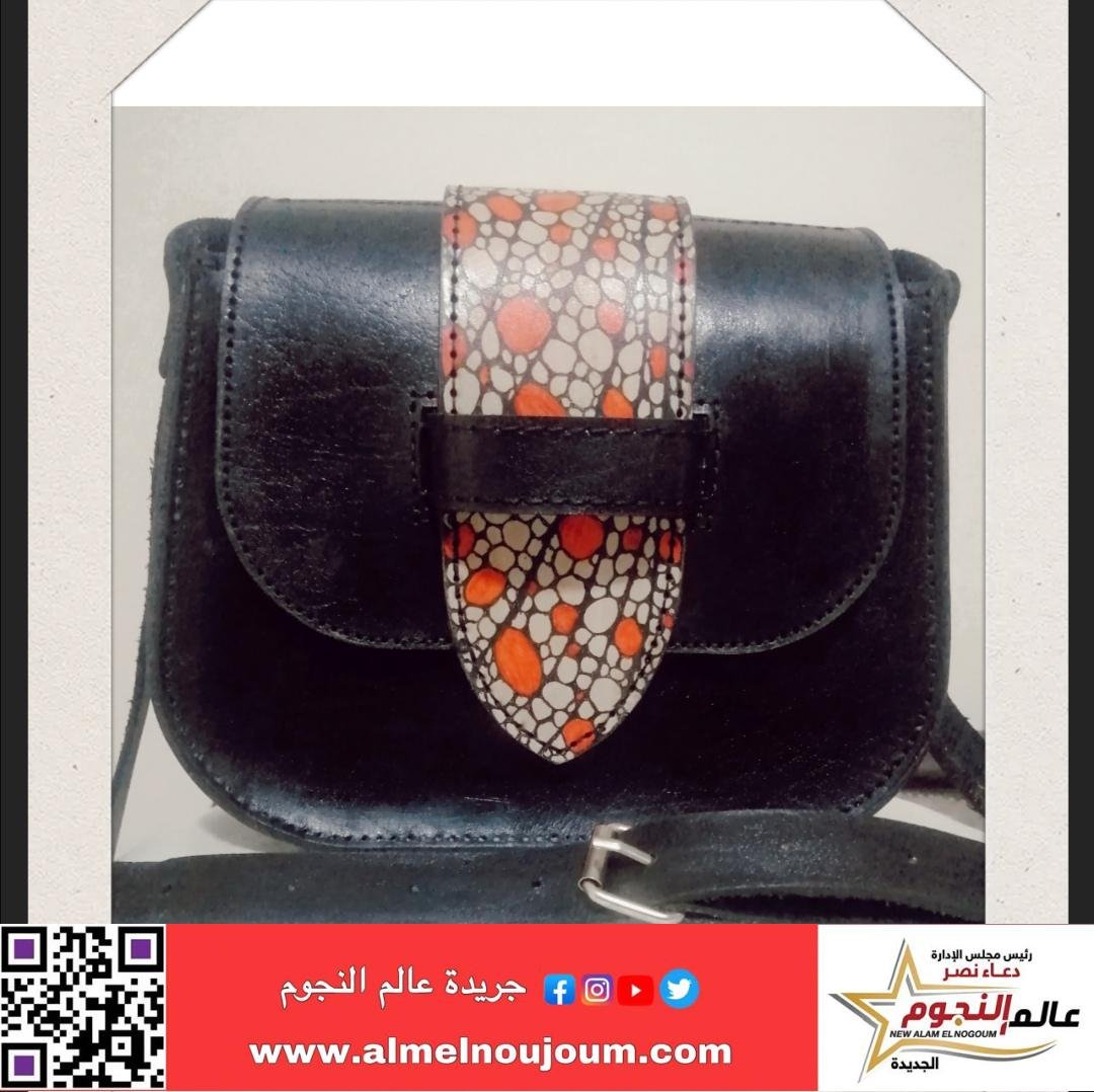 davinci leather "أميرة أبو المجد" وإبداعات مميزة في عالم الجلود