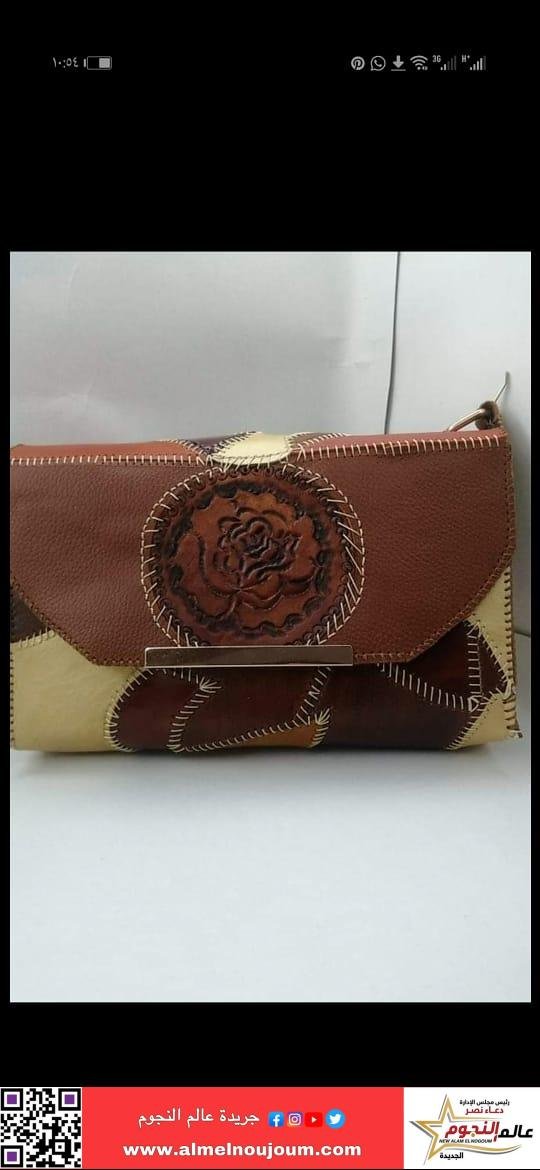 davinci leather "أميرة أبو المجد" وإبداعات مميزة في عالم الجلود