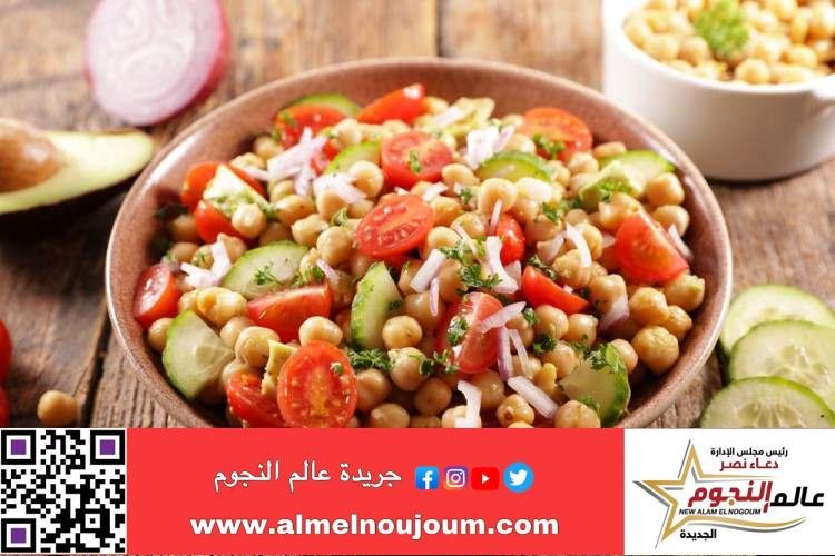 طريقة تحضير سلطة الحمص من مطبخ عالم النجوم 2 طريقة تحضير سلطة الحمص من مطبخ عالم النجوم